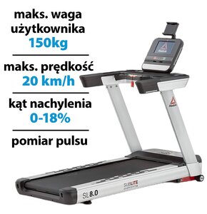 Bieżnia elektryczna REEBOK SL8.0