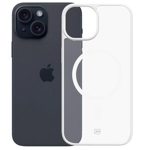 Etui 3MK Colorfull Guardx MagCase do Apple iPhone 15 Biały