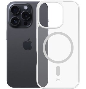 Etui 3MK Colorfull Guardx MagCase do Apple iPhone 16 Pro Biały