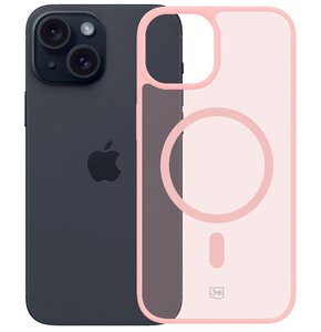 Etui 3MK Colorfull Guardx MagCase do Apple iPhone 15 Różowy