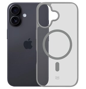 Etui 3MK Colorfull Guardx MagCase do Apple iPhone 16 Szary