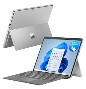 Laptop MICROSOFT Surface Pro Copilot+ PC ZIA-00004 13" OLED Snapdragon X Elite 16GB RAM 512GB SSD Windows 11 Home, Funkcje AI