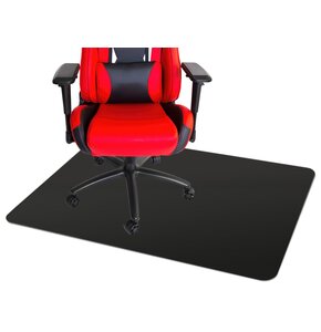 Mata pod fotel EHOKERY 120 x 90 cm Czarny