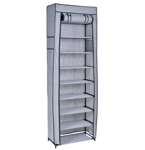 Szafka tekstylna GOCKOWIAK Lea (57 x 29 x 172) Szary