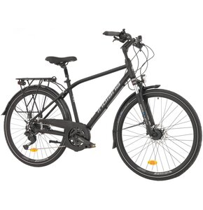 Rower trekkingowy INDIANA X-Road 5.0 M21 28 cali męski Czarno-srebrny