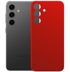 Etui 3MK Silicone Guardx MagCase do Samsung Galaxy S24 Czerwony