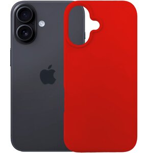 Etui 3MK Silicone Guardx MagCase do Apple iPhone 16 Czerwony