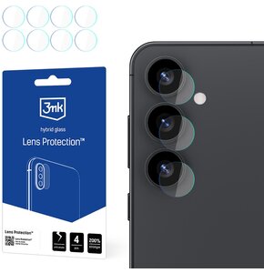 Szkło hybrydowe na obiektyw 3MK Lens Protection do Samsung Galaxy S25+