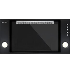 Okap GLOBALO Desolero 60.3 Czarny/czarne szkło 525m3/h 66dB klasa B