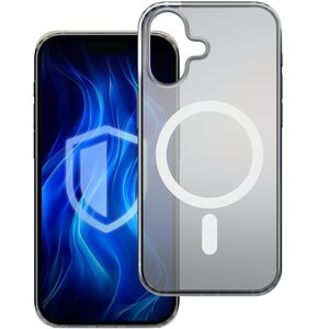 Etui 3MK Frosty Guardx MagCase do Apple iPhone 16 Biały