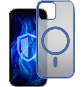 Etui 3MK Frosty Guardx MagCase do Apple iPhone 15 Niebieski