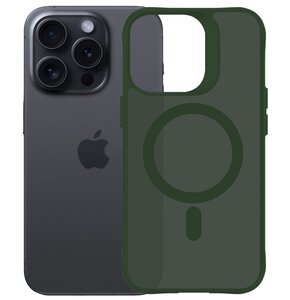 Etui 3MK Smoke Guardx MagCase do Apple iPhone 16 Pro Zielony
