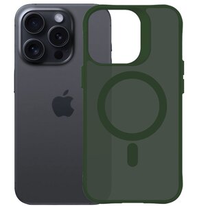 Etui 3MK Smoke Guardx MagCase do Apple iPhone 16 Pro Max Zielony