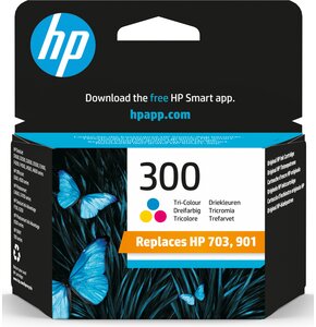 Tusz HP 300 Kolorowy (CC643EE)