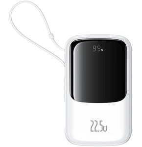 Powerbank BASEUS Qpow Pro+ 10000mAh 22.5W Biały