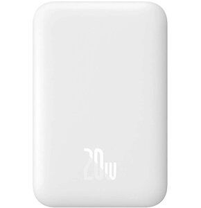 Powerbank BASEUS Magnetic Mini 6000mAh 20W Biały