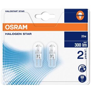 Żarówka halogenowa OSRAM Halostar 64425 20W G4 (2 szt.)