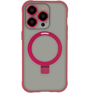 Etui TECTO SHIELD Ring Secure Mag do Apple iPhone 14 Pro Czerwony