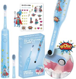 Szczoteczka soniczna SHONA Vision Kids Niebieski