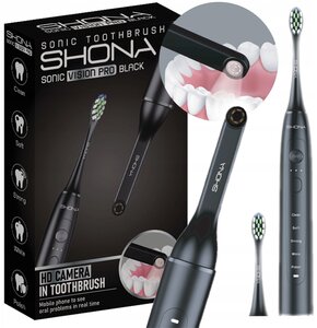 Szczoteczka soniczna SHONA Vision Pro Czarny