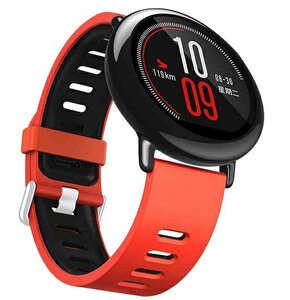 Pasek BELINE Double Color do Watch (20mm) Czerwono-czarny