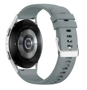 Pasek BELINE Grid Texture Silicone do Watch (20mm) Jasnoszary