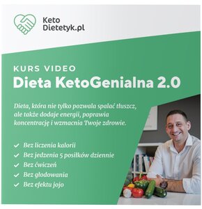 Karta podarunkowa KETODIETETYK Szkolenie online: Dieta Ketogenialna