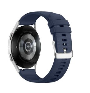 Pasek BELINE Grid Texture Silicone do Watch (22mm) Granatowy