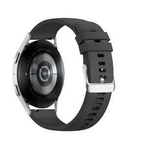 Pasek BELINE Grid Texture Silicone do Watch (22mm) Czarny