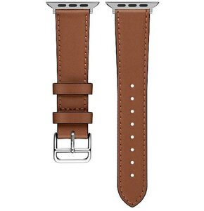 Pasek BELINE Hermes Leather do Watch (22mm) Brązowy
