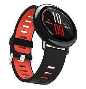 Pasek BELINE Double Color do Watch (22mm) Czarno-czerwony