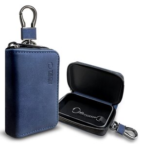 Etui z ochroną RFID na kluczyki TECH-PROTECT KLR300 Keyless RFID Granatowy