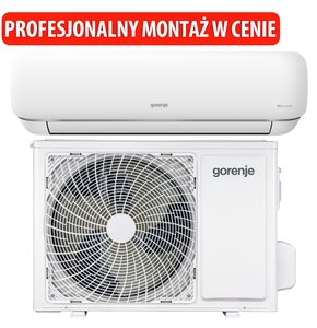 Klimatyzator Split, Pompa ciepła powietrze - powietrze GORENJE PAN35IN KG PAN35OUT2 z usługą montażu