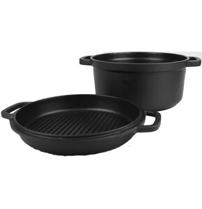 Garnek z patelnią MAESTRO MR-4126 26 cm