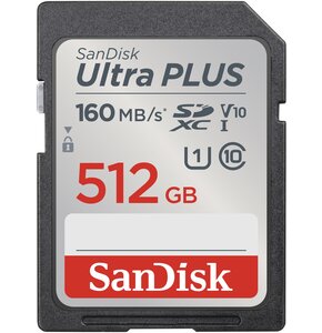 Karta pamięci SANDISK Ultra Plus SDXC 512GB