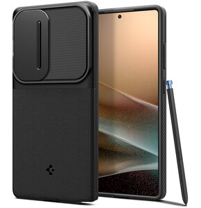 Etui SPIGEN Optik Armor do Samsung Galaxy S25 Ultra Czarny