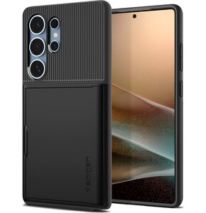 Etui SPIGEN Slim Armor CS do Samsung Galaxy S25 Ultra Czarny