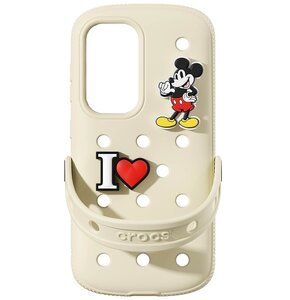 Etui SAMSUNG Crocs Case do Galaxy S25 Kremowy GP-FPS931SBAUW