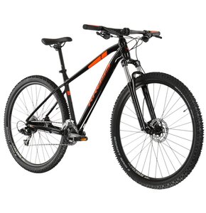 Rower górski MTB KROSS Level 1.0 M19 29 cali męski Czarno-pomarańczowy