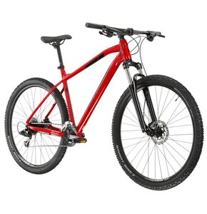 Rower górski MTB KROSS Level 1.0 M20 29 cali męski Czerwono-czarny