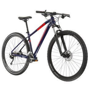 Rower górski MTB KROSS Level 2.0 M16 29 cali męski Granatowo-czerwony
