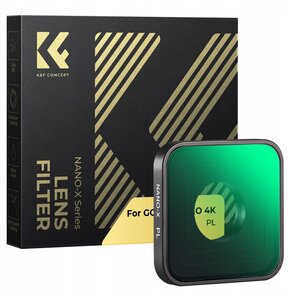 Filtr polaryzacyjny K&F CONCEPT KF01.2879 do GoPro Hero 4K 2024