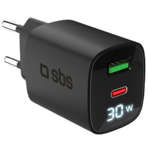 Ładowarka sieciowa SBS GAN 30W Czarny