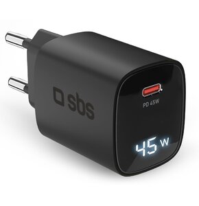 Ładowarka sieciowa SBS GaN 45W Czarny