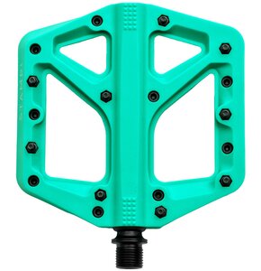 Pedały rowerowe CRANKBROTHERS Stamp 1 Large Turkusowy