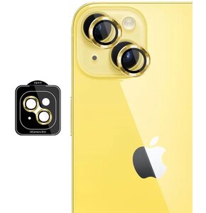 Nakładka na obiektyw 3MK Lens Protection Pro do Apple iPhone 14 Żółty