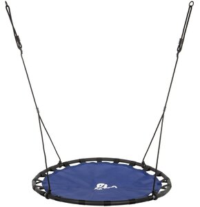 Huśtawka ENERO Bocianie gniazdo 120 cm Niebieski