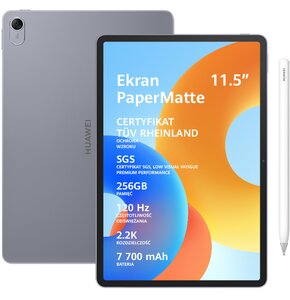 Tablet HUAWEI MatePad 11.5" 2.gen. PaperMatte Edition 8/256 GB Wi-Fi Szary + Rysik