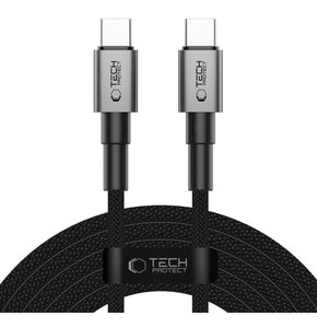 Kabel USB-C - USB-C TECH-PROTECT UltraBoost DNA 60W 3 m Szary