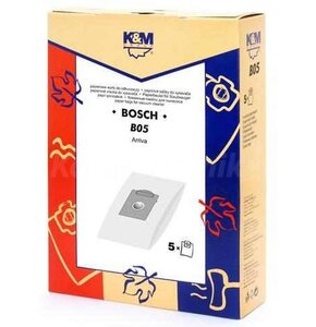 Worki do odkurzacza K&M B05 (5 sztuk)
